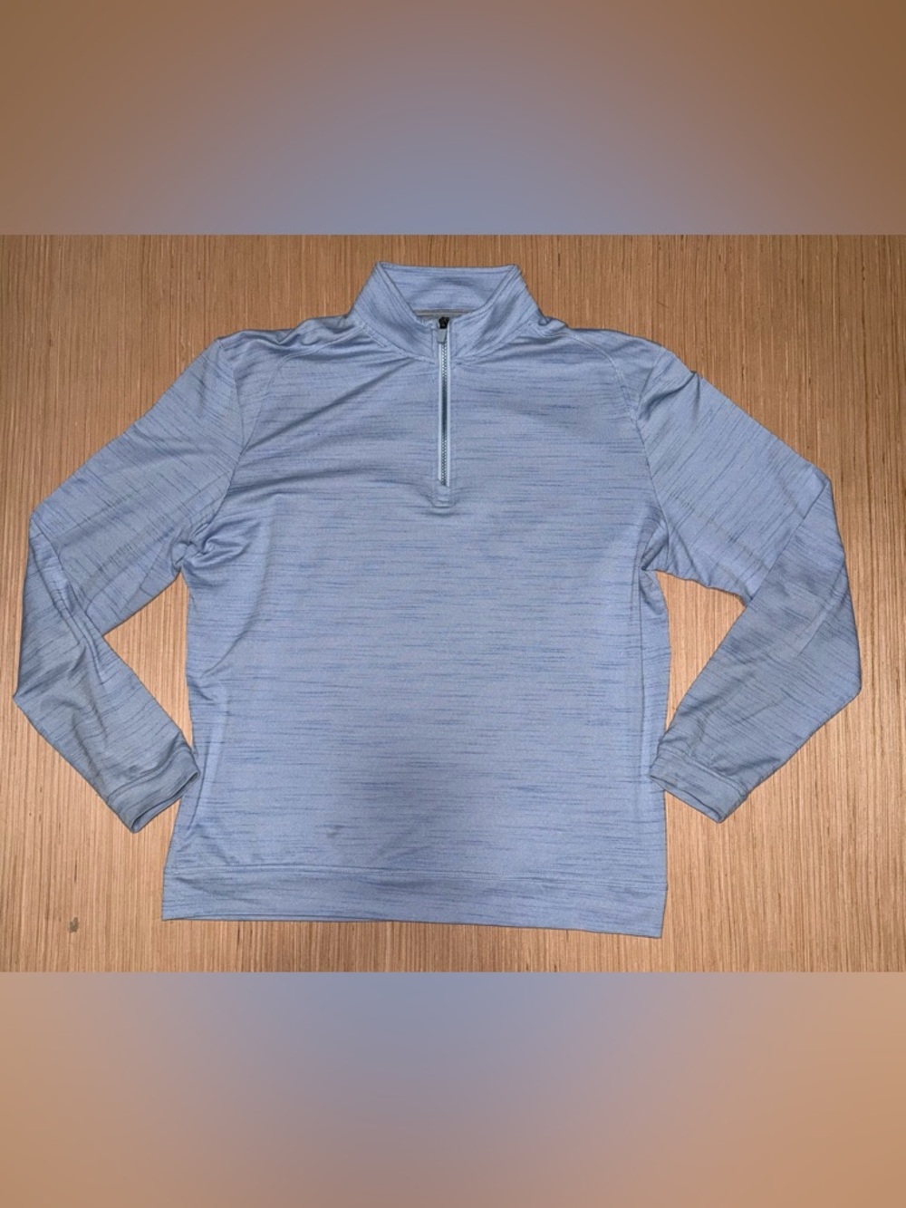 johnnie-O Light Blue Performance Top
